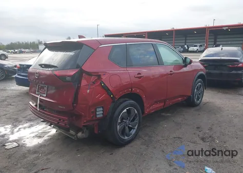 2025 Nissan Rogue Sv Fwd из США, поврежденный, VIN 5N1BT3BA8SC808648
